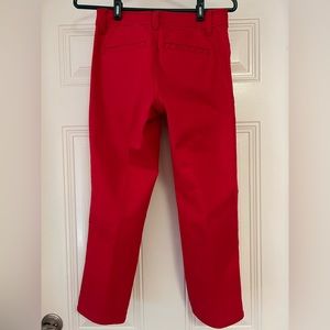 Red Market & Spruce cropped pants. Never worn. Size 0.